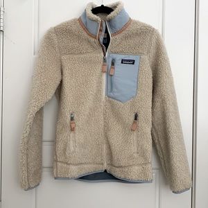 Patagonia retro x lago blue jacket